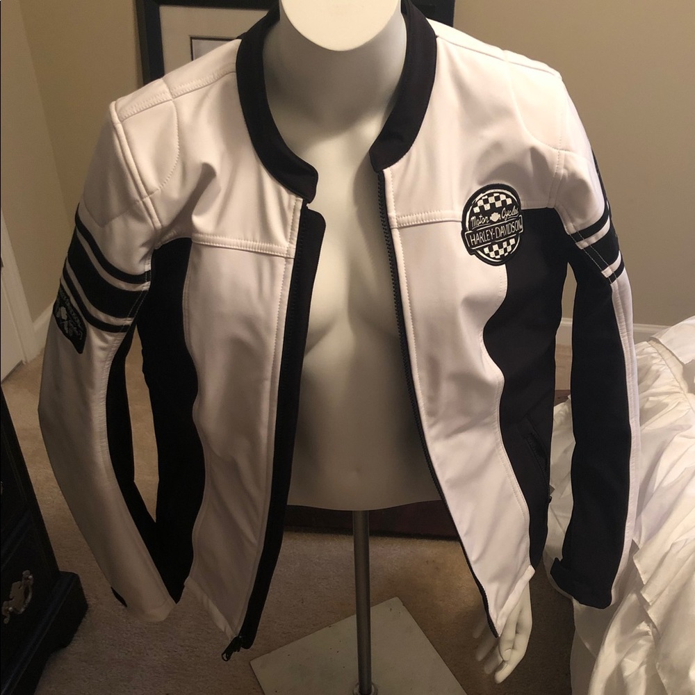 Ladies Leather Harley Jacket